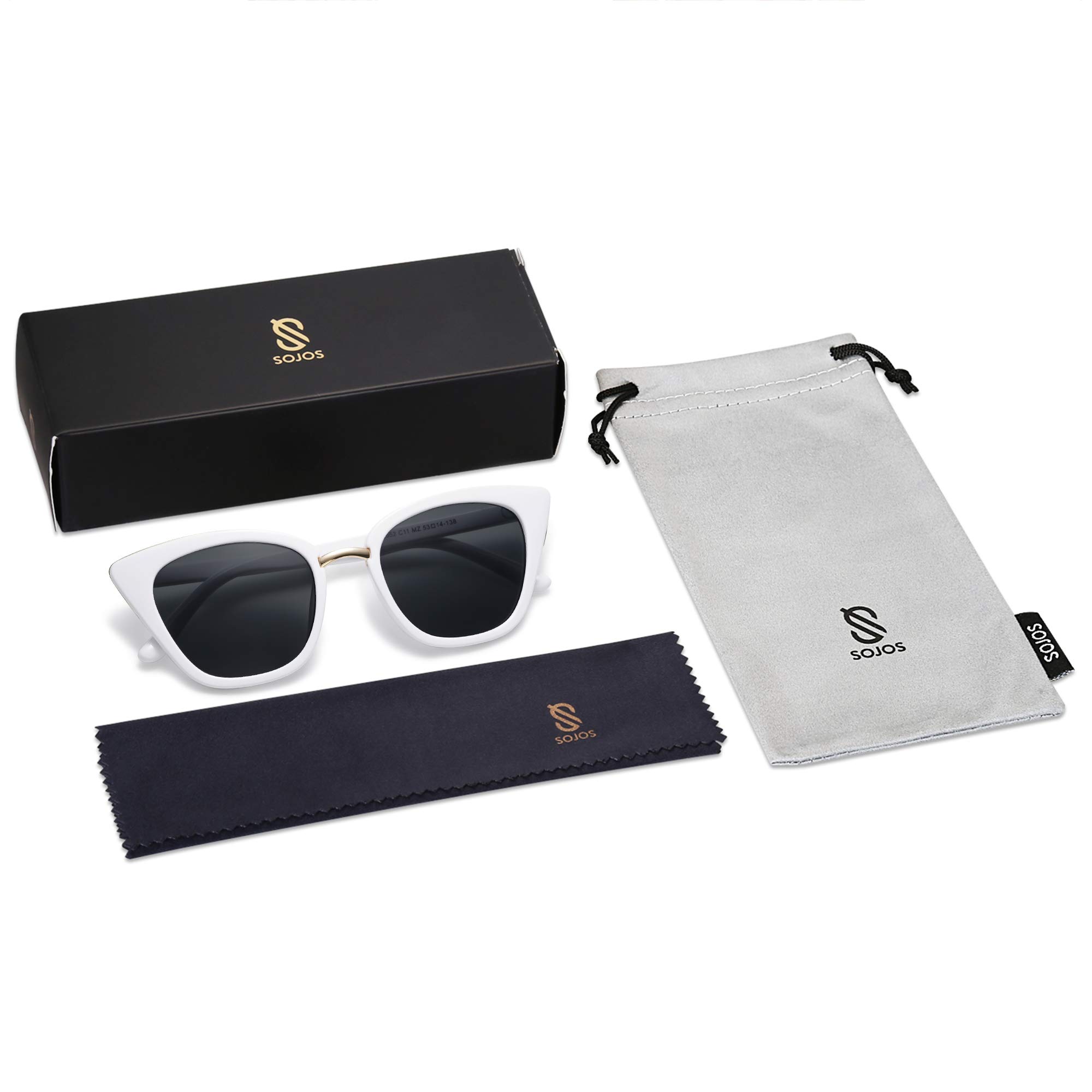 SOJOS Cat Eye Designer Sunglasses Fashion UV400 Protection Glasses SJ2052 - Image 5