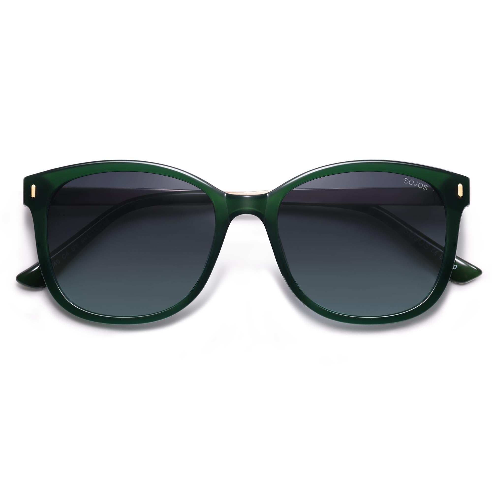 SOJOS Classic Square Polarized Sunglasses for Women Oversized Trendy Retro UV Protection Shade SJ2640 - Image 4