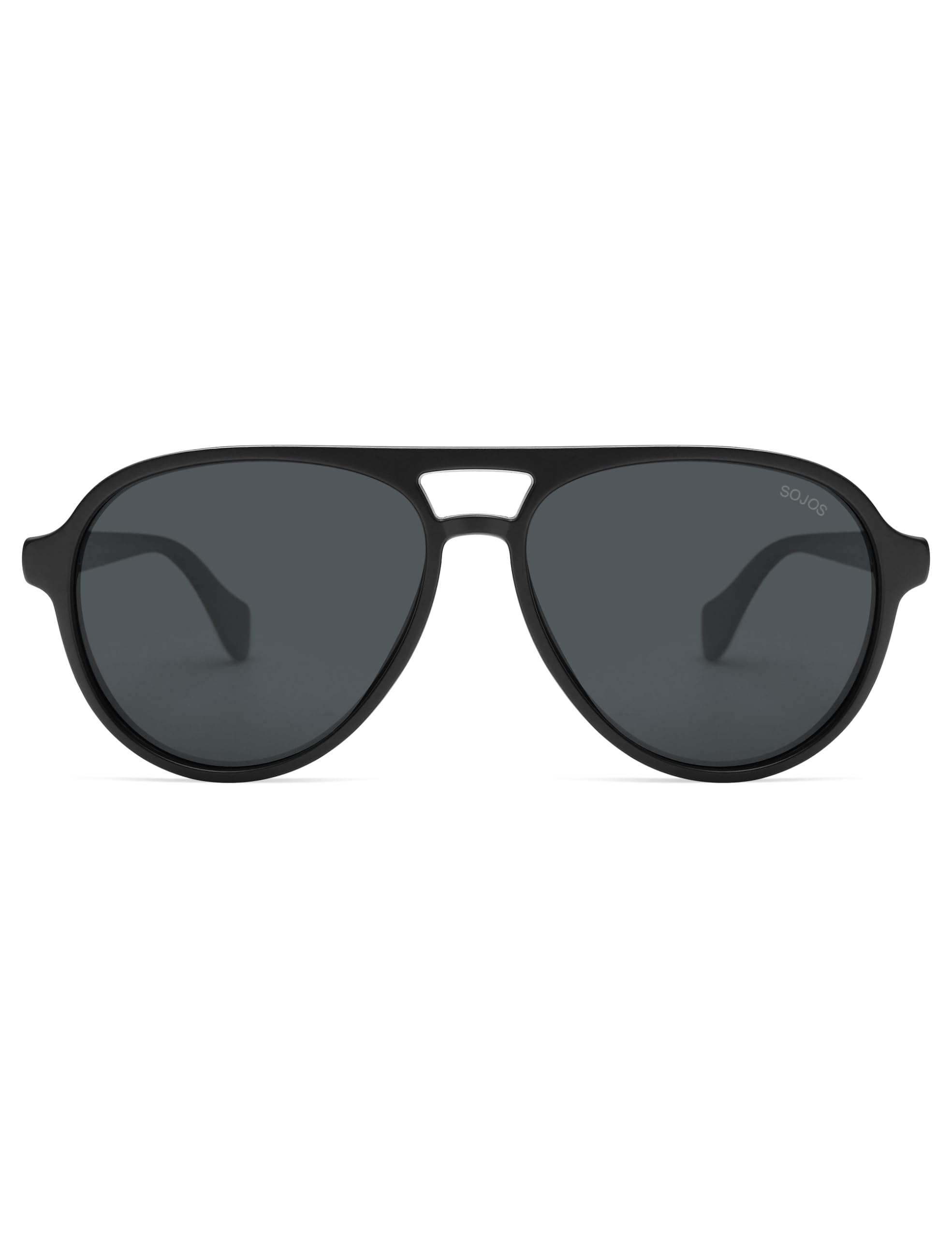 SOJOS Ocean Collection Polarized Retro Oversized Aviator Sunglasses Women Men Recycled Plastic Eco-Friendly, Constellation - Image 3