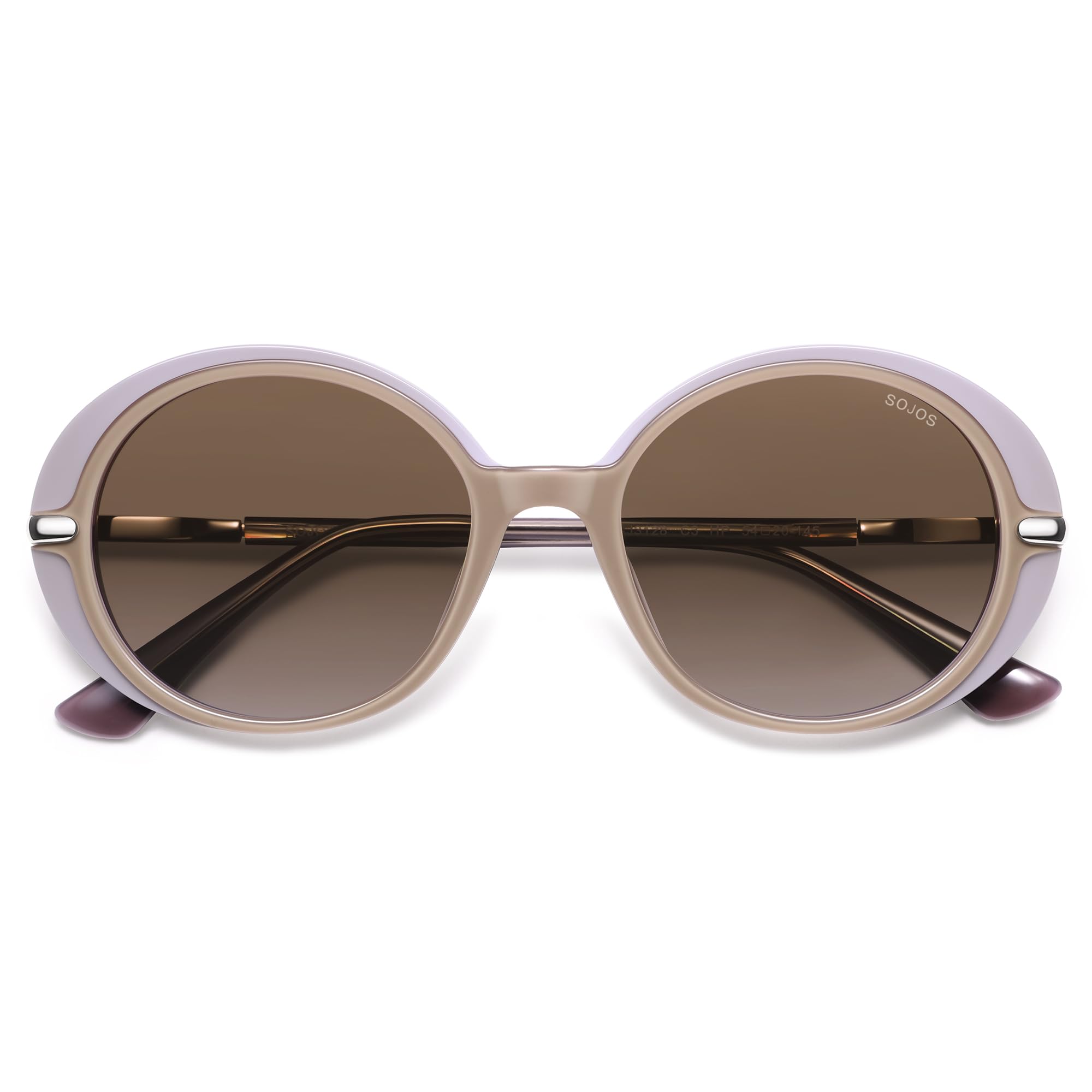 SOJOS Oversized Round Sunglasses for Women Polarized Lenses Acetate Frame Retro Vintage Sun Glasses SJ3128 - Image 7