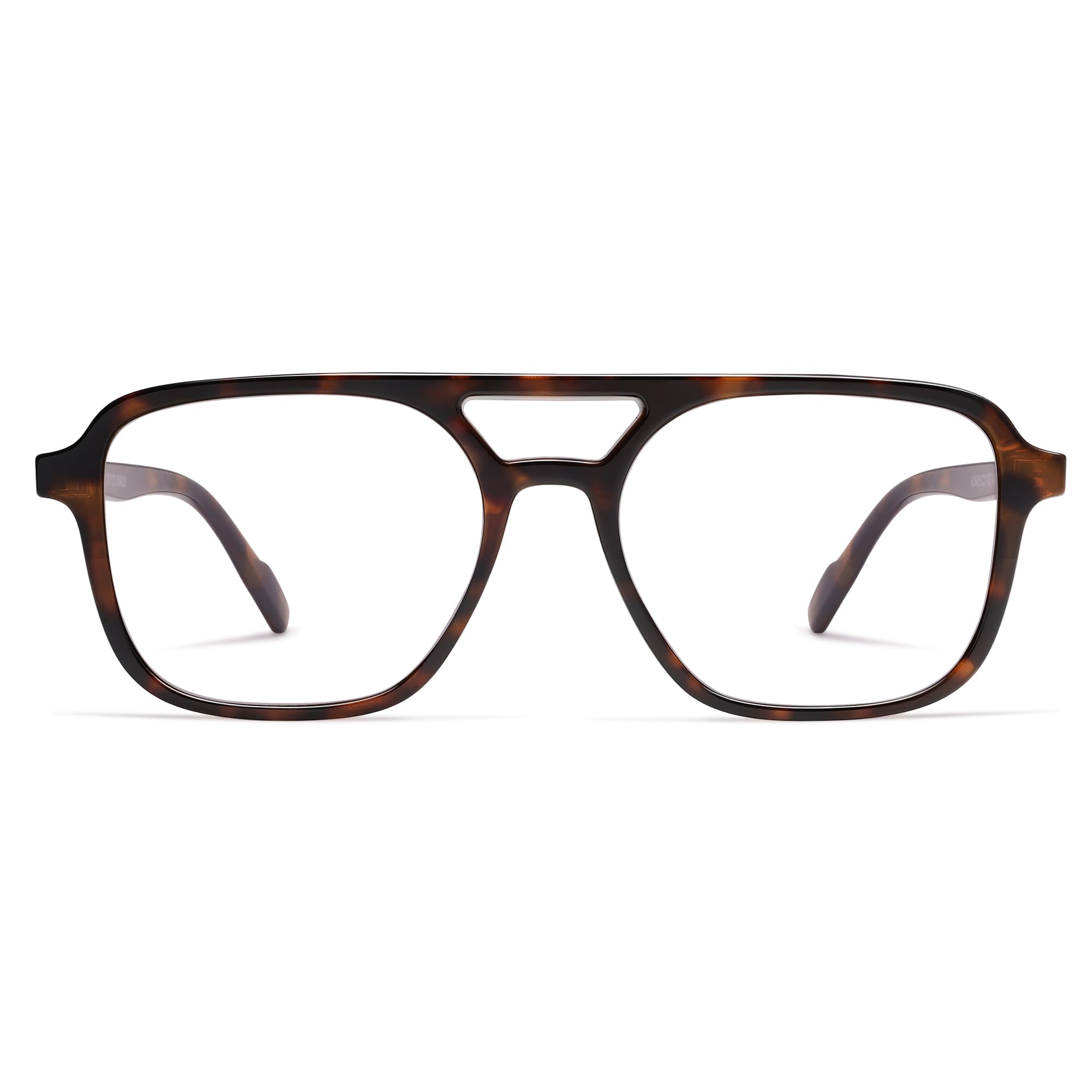 SOJOS Trendy Aviator Blue Light Blocking Glasses for Women Men Retro Rectangle Computer Frame Eyewear SJ5435 - Image 3