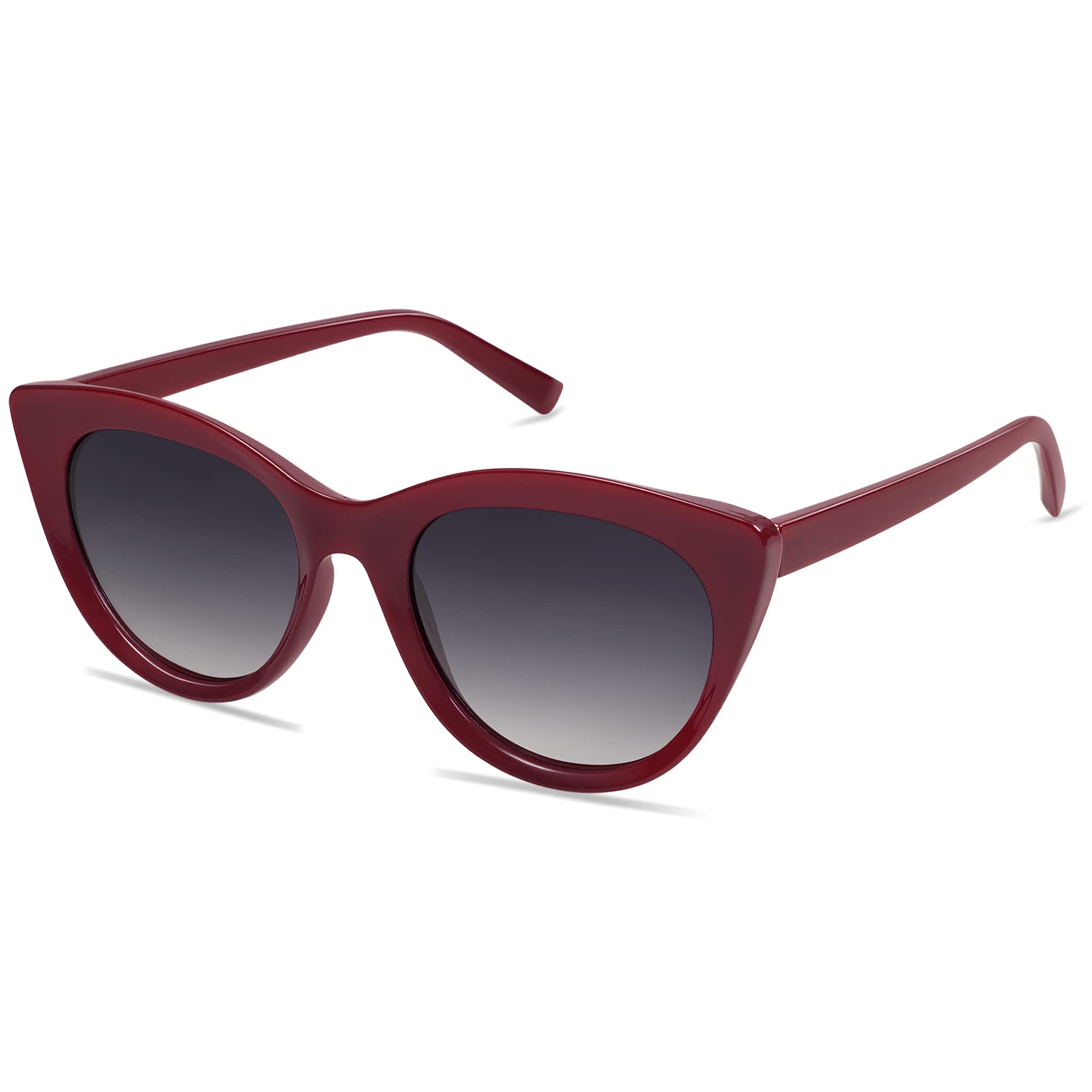 SOJOS Trendy Polarized Sunglasses for Women,Retro Cat Eye Womens Sun Glasses SJ2221 - Image 3